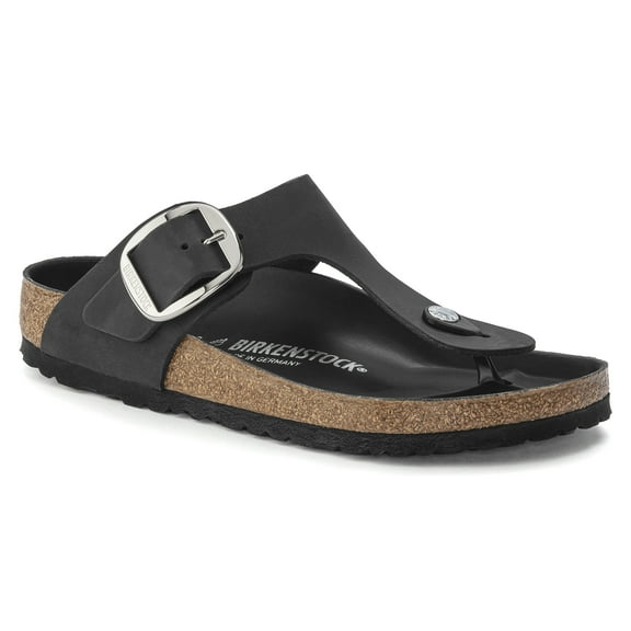 BIRKENSTOCK Gizeh Big Buckle Oiled Leather Sandals