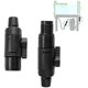 thumbnail image 2 of Válvula de manguera de acuario, tanque de pecera, válvula de control de flujo de agua, conector de liberación rápida para acuarios y peceras(16mm), 2 of 3