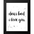 thumbnail image 2 of Urban Epiphany 19x24 Black Modern Framed Museum Art Print Titled - Dear Bed 2, 2 of 5