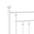 thumbnail image 7 of vidaXL 38.2 Inch White Metal Headboard, King Farmhouse Headboard Only, Heavy-Duty Frame, 7 of 7