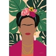 thumbnail image 2 of Thorns, Becky 17x24 Gold Ornate Wood Framed with Double Matting Museum Art Print Titled - Frida Kahlo I Palms No Distress, 2 of 4