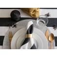 thumbnail image 2 of Metallic Silver Round Polypropylene Woven Placemat (Set of 6), 2 of 6