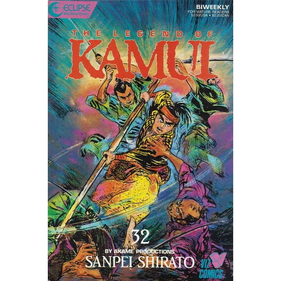 Legend of Kamui, The #32 VF ; Eclipse Comic Book