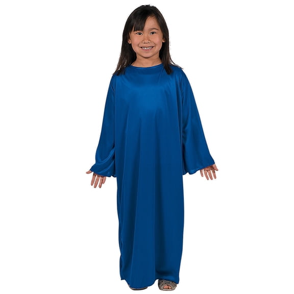 Child Small Dark Blue Nativity Gown - Apparel Accessories - 1 Piece