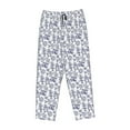 thumbnail image 4 of Naloa World Travel2 Print Women’s Ultra-Soft Comfy Pajama Lounge Pants with Pockets & Drawstring, 4 of 8