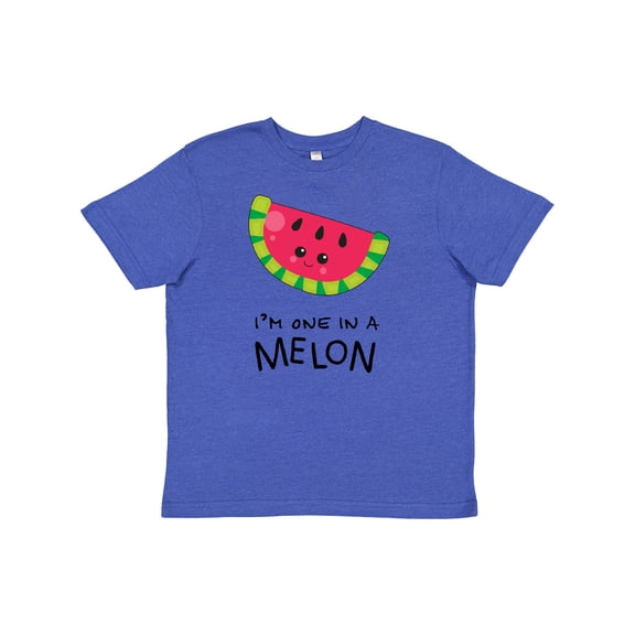Inktastic I'm One in a Melon Watermelon Humor Youth T-Shirt