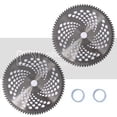 thumbnail image 4 of 2-Pack 10 Inch 80T Carbide Tip Brush Blades for Cutting Wood Bush and Shrubs Most Petrol Brush Cutters, 4 of 5
