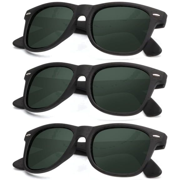 KALIYADI Sunglasses for Men and Women Retro Sun glasses Matte Finish UV400 Protection for Driving Fishing