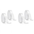 thumbnail image 1 of 4PCS White Ribbon,15MMx22M Ribbons for Crafting Gift Wrapping, Balloons, Sewing, Silk Ribbon for Cake Decoration, 1 of 9