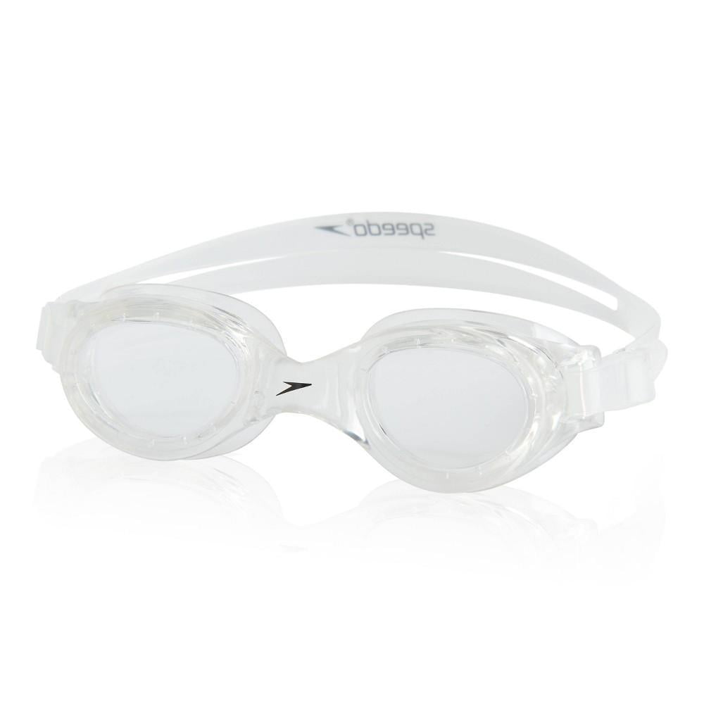 Speedo Kids Boomerang Jr Swim Goggles in Clear Latex Boys or Girls for sale online 