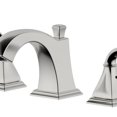 thumbnail image 2 of Kaden Double Handle Brushed Nickel Widespread Bathroom Faucet with Drain Assembly with Overflow, 2 of 2