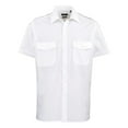 thumbnail image 1 of Premier Mens Short-Sleeved Pilot Shirt, 1 of 3