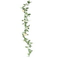 thumbnail image 2 of Gmogad Realistic Artificial Rose Vines, Silk Flower Garland for Home Wedding Decor, Flexible Bendable Ceiling Wall Hanging, Maintenance-Free Party Decoration (78.74in, 2 of 6