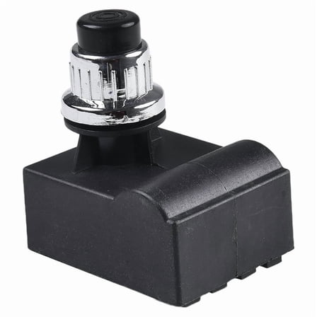BBQ Gas Grill Ignitor Replacement 6 Outlet Battery-Powered Push Button Ignition for Barbecue Outdoor Cooking Appliances,1 x BBQ Gas Grill Ignitor Replacement,Black