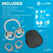 JLab JBuds Open Wireless Headphones, Cloud Foam Comfort, 24Hr Battery, Open-Ear, Cloud White