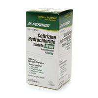Perrigo Cetirizine Hydrochloride Tablets 10mg, (Best Time To Take Cetirizine Hydrochloride)