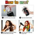 thumbnail image 6 of Instant Hair Color Spray - 10 Washable Colors for Parties, Festivals & Fun | Non-Toxic & Easy to Wash Out, Black, 4.22fl.oz, 6 of 7