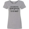 thumbnail image 3 of Inktastic Celebrate Juneteenth Women's T-Shirt, 3 of 5