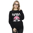 thumbnail image 1 of NASA Sweat-Shirt Femme Navette Spatiale Coucher de Soleil, 1 of 3