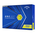 thumbnail image 2 of (2 pack) Callaway ERC Soft 2021 Golf Balls, Yellow, 12 Pack, 2 of 5