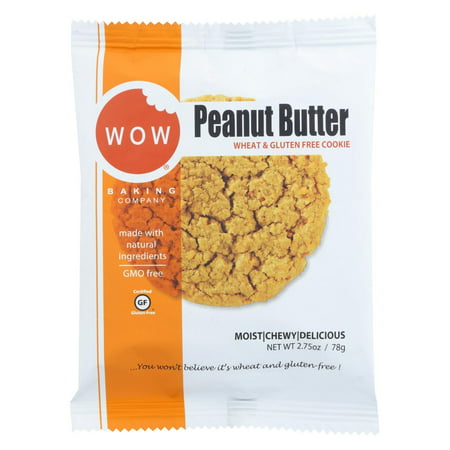 Wow Baking Cookie - Peanut Butter - Pack of 12 - 2.75