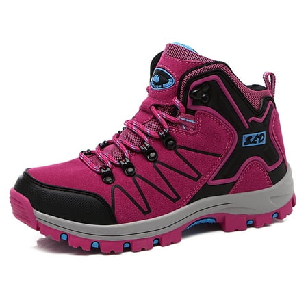 

Men s Women s Waterproof Hiking Boots Outdoor Mid Trekking Backpacking Mountaineering Shoes