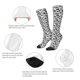 thumbnail image 3 of Balery Black White Halloween Calcetines novedosos Calcetines deportivos Calcetines hasta la rodilla Calcetines de algodón Calcetines originales y geniales, 3 of 6