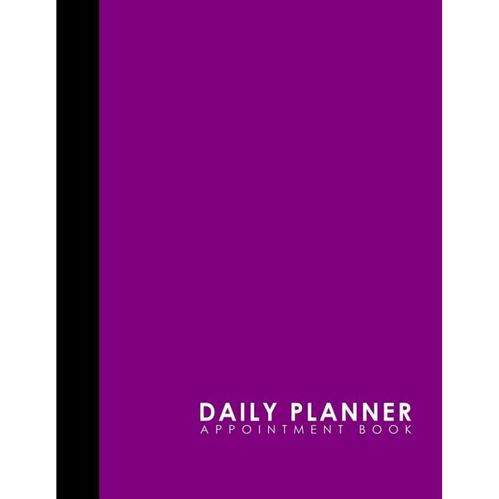 Daily Planner Appointment Book 7 Columns Appointment Desk Book