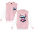 thumbnail image 3 of Sudadera con capucha de Disney de los años 90, chaqueta de béisbol de Lilo Stitch, sudadera para hombres y mujeres, chaquetas Harajuku para niños y niñas, ropa de calle, abrigos universitarios Y2k, 3 of 5