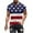 Multicolor-17, variant on USA Flag 4th of July Independence Day American Flag Men Shirts Plus Size Summer Crew Neck Big and Tall Pullover Blouse Shirts for Men