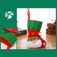 thumbnail image 4 of Christmas Santa Elk Snowman Bear Stocking Sock Gift Bag Hanging Party Tree Decor, 4 of 6