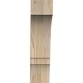 thumbnail image 2 of Ekena Millwork 3 1/2"W x 10"D x 14"H Balboa Smooth Knee Brace, Douglas Fir, 2 of 13