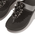 thumbnail image 3 of Sandalias FitFlop Fino con forma de bola con forma de cuña para mujer, peltre, color negro, 3 of 6