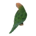 thumbnail image 4 of 20 tipos de adornos de escritorio de loro de resina natural, modelo de pájaro, adornos de juguete 31 cm Mira a la izquierda verde, 4 of 9