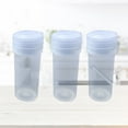 thumbnail image 3 of 100 Pcs Petites Bouteilles en Plastique avec Bouchons pour Voyage Usage Quotidien Protection, 3 of 8