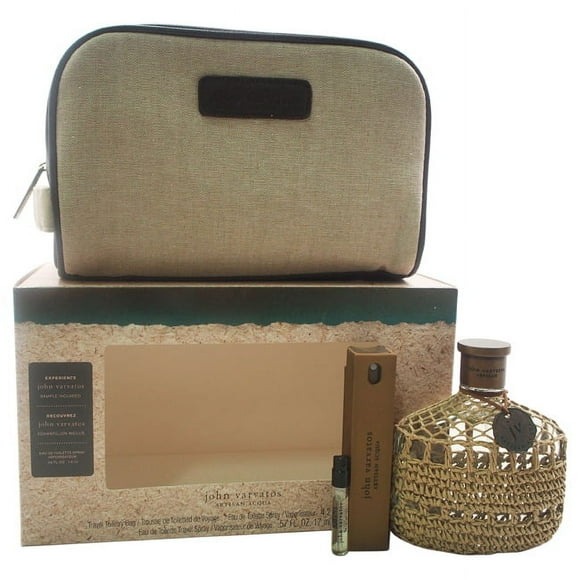 John Varvatos Artisan Acqua by John Varvatos for Men - 2 Pc Gift Set 4.2oz EDT Spray, 0.57oz EDT Spr