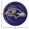 thumbnail image 3 of Baltimore Ravens Party Supplies Tailgating Kit, Serves 8 Guests, 3 of 8