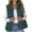 Green, variant on Womens Quilted Jacket Sleeveless Lightweight Zip Up Stand Collar Puffer Vest Winter Warm Casual Outdoor Outwear with Pockets