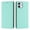 Mint green, variant on Magnetic Flip Wallet Case for iPhone 11,Compatible Card Holder with RFID Protection Built-in Stand TPU + PU Leather Phone Cover, Mint green