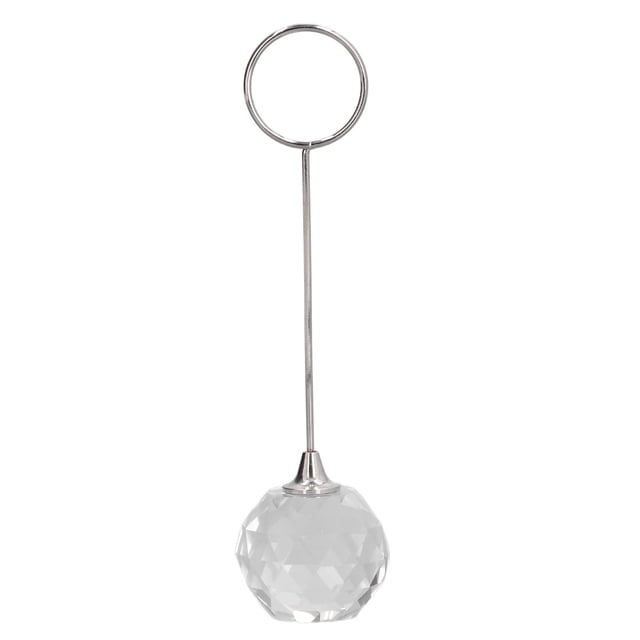 Table Number Stands,Place Card Holder Round Name Card Clips Table Number Holder Streamlined Design