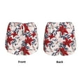 thumbnail image 6 of Goofa Lilies Flowers Printed Women 2 in 1 Running Shorts,Quick Dry Athletic Workout Shorts,High Waisted Athletic Shorts with Liner Pockets-X-Large, 6 of 9