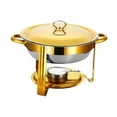 thumbnail image 3 of deevoka Chafing Dish Family Hot Pot Catering Food Warmer for Commercial Family, 3 of 9