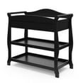 Storkcraft Aspen Changing Table with Drawer Black