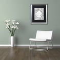thumbnail image 3 of Trademark Fine Art "Fairies and Woodland Creatures 8" Canvas Art by KCDoodleArt Black Matte, Silver Frame, 3 of 4