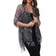 thumbnail image 1 of CHAL DE LENTEJUELAS INSPIRADORAS para Mujeres y Envolturas para Vestidos de Noche, Bufanda Brillante con Flecos para Fiestas de Boda Gris 66.9"x19.7", 1 of 6