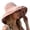 Pink, variant on Sun Hats for Women Men Wide Brim Beach Hat Summer Outdoor Casual Sun Hat Adjustable Comfortable Lightweight