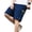 Blue, variant on URSOFINE Men's Casual Cargo Shorts Classic Stretch Waist Drawstring Outdoor Work Shorts with 4 Pockets