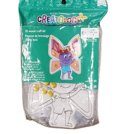 3D Wood Craft Kit Creatology