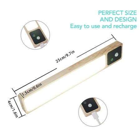 

Ovzne LED Night Light Motion Sensor Wireless USB Charging Kitchen Cabinet Light