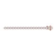 thumbnail image 2 of 6 Carat Diamond Tennis Bracelet in 14K Rose Gold (7 Inch) (I1-I2 Clarity), 2 of 3